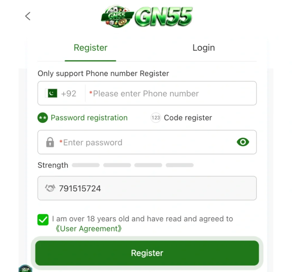 gn55 register